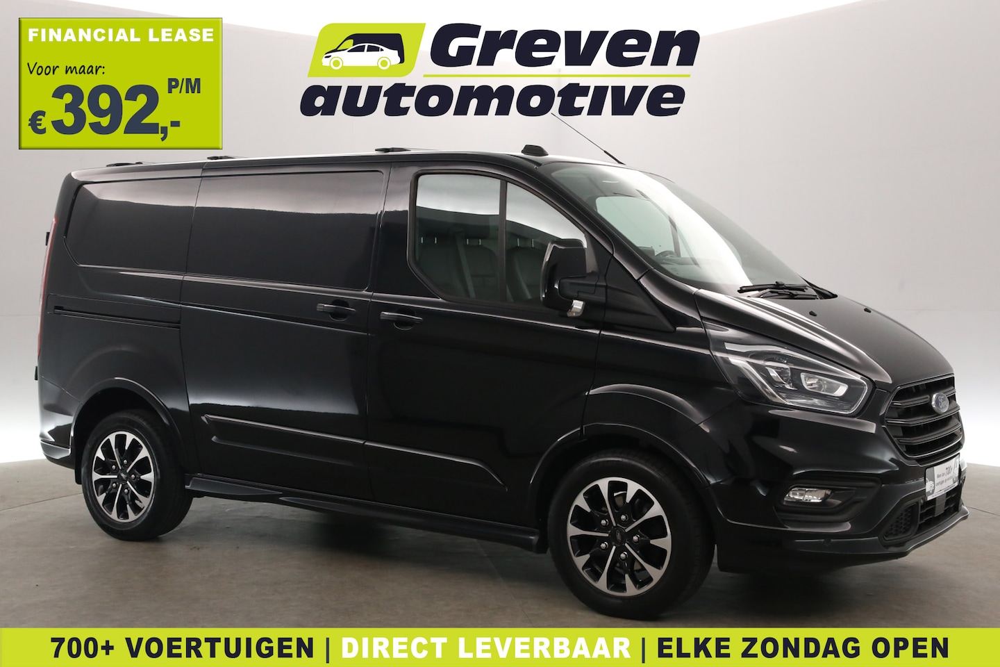 Ford Transit Custom - 2.0 TDCI Sport 185PK L1H1 | Automaat | Airco | Camera | Cruise | 3 Zits | Trekhaak | Carpl - AutoWereld.nl