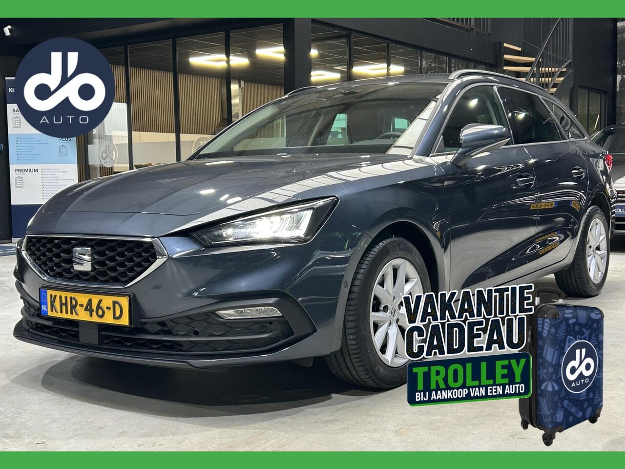 SEAT Leon ST - 1.0 eTSI AUTOM. Style DIGI DISPLAY I APPLE CARPLAY I NAVI + CAMERA I PDC V+A - AutoWereld.nl