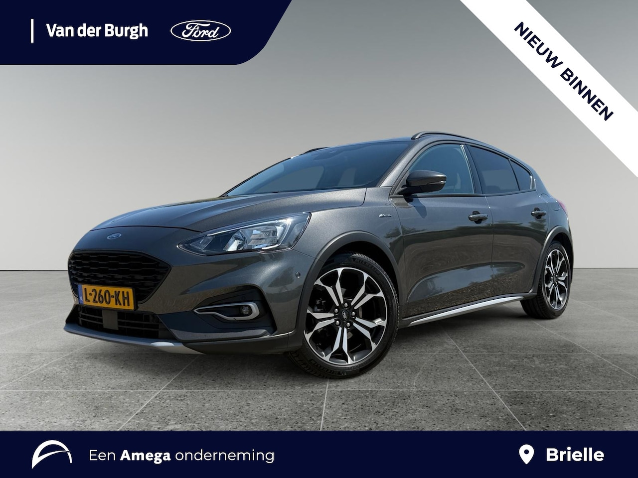 Ford Focus - 1.0 EcoBoost Hybrid Active X 125PK Handgeschakeld- Afneembare Trekhaak - Winter Pack - Ach - AutoWereld.nl