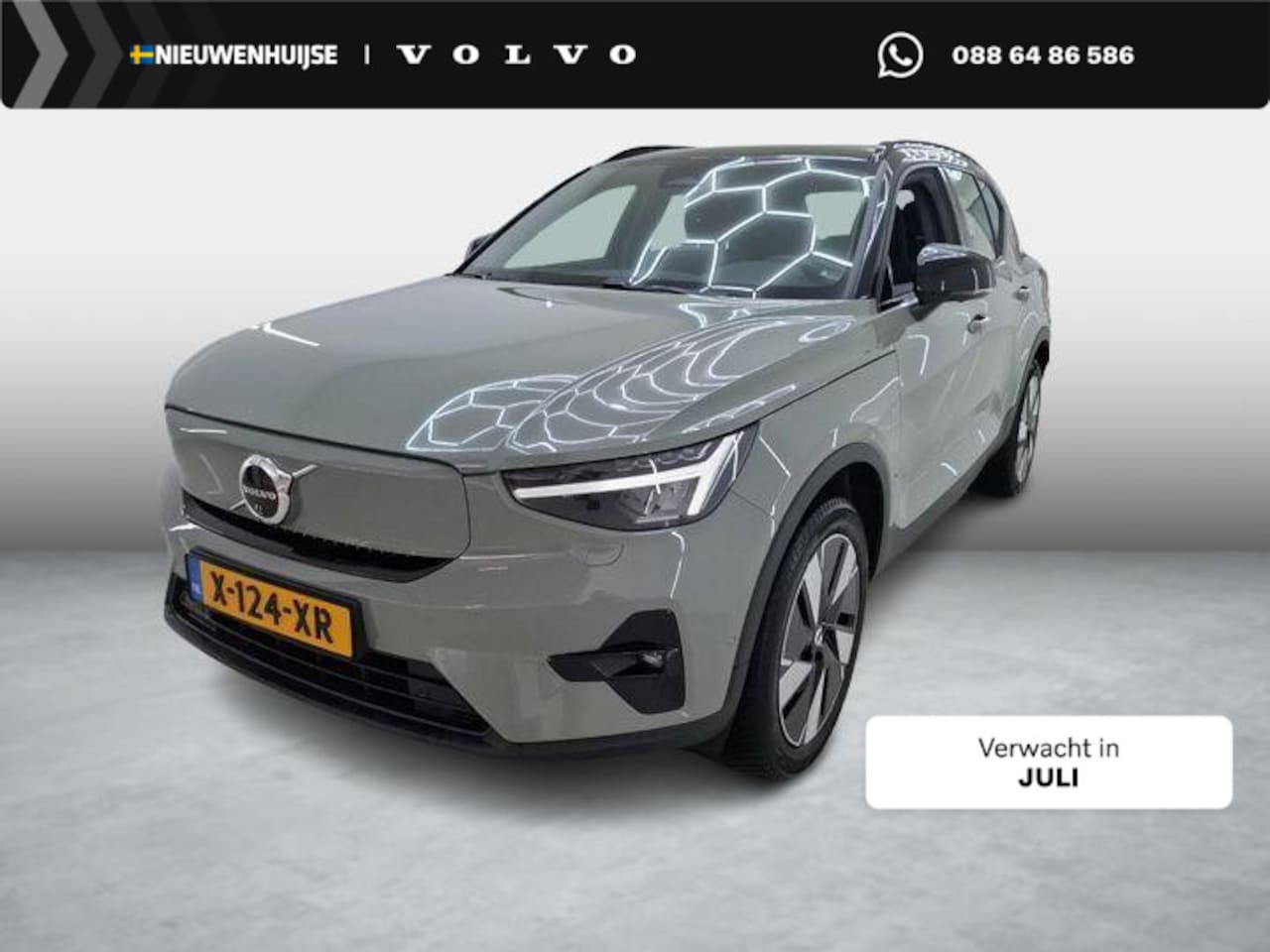 Volvo XC40 - Single Motor Extended Range Ultimate 82 kWh | SOH:96% | Trekhaak | Adaptive Cruise | Schui - AutoWereld.nl