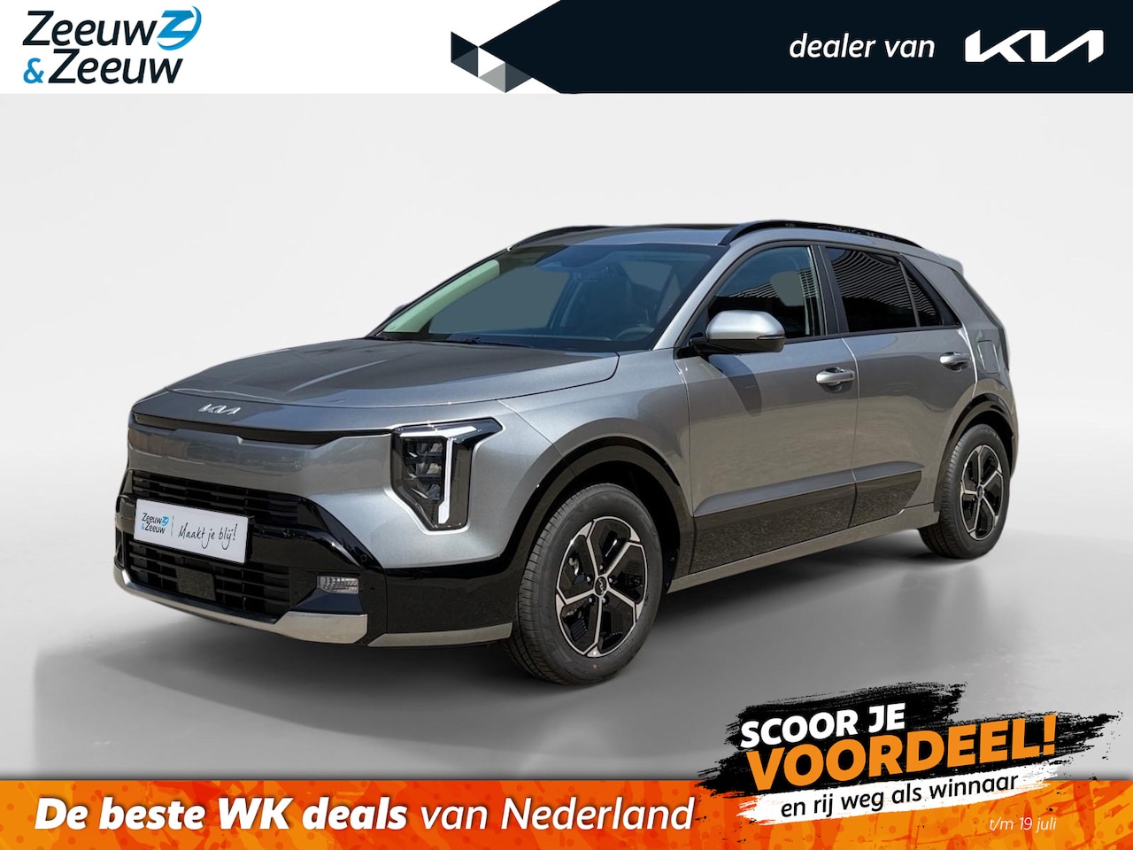Kia Niro - 1.6 GDi Hybrid DynamicPlusLine | Facelift model | Nu te bestellen! | Beschikbaar voor proe - AutoWereld.nl