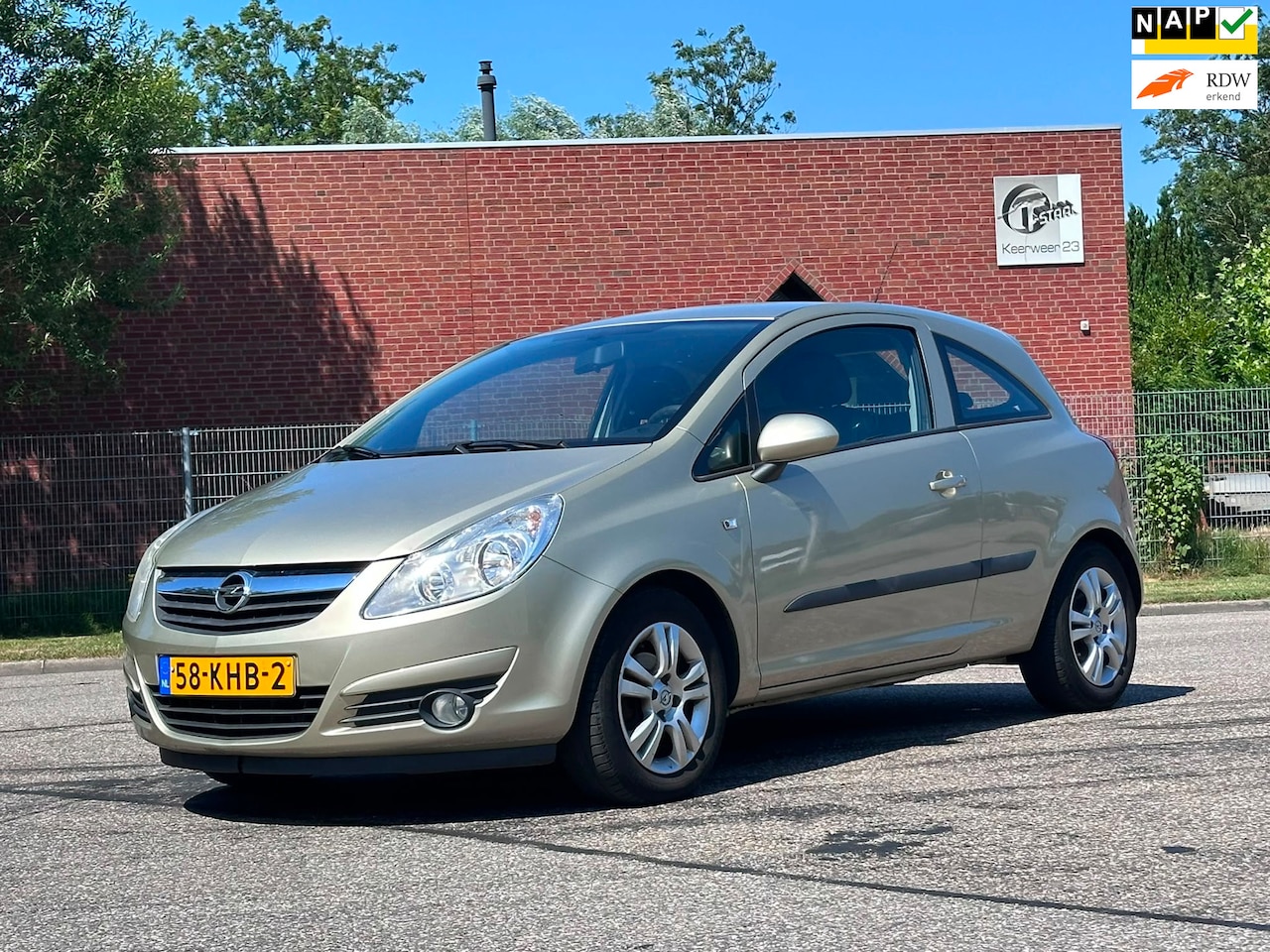 Opel Corsa - 1.4-16V Business Cruise*Airco*89.000 NAP*LM velgen*2e eigenaar* - AutoWereld.nl