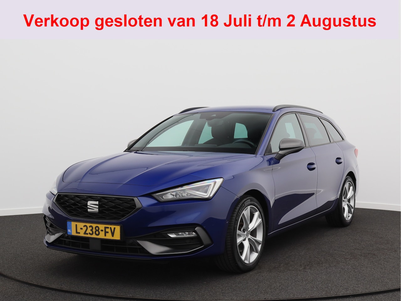 SEAT Leon Sportstourer - 1.5 TSI FR Business Intense/ lage km! - AutoWereld.nl