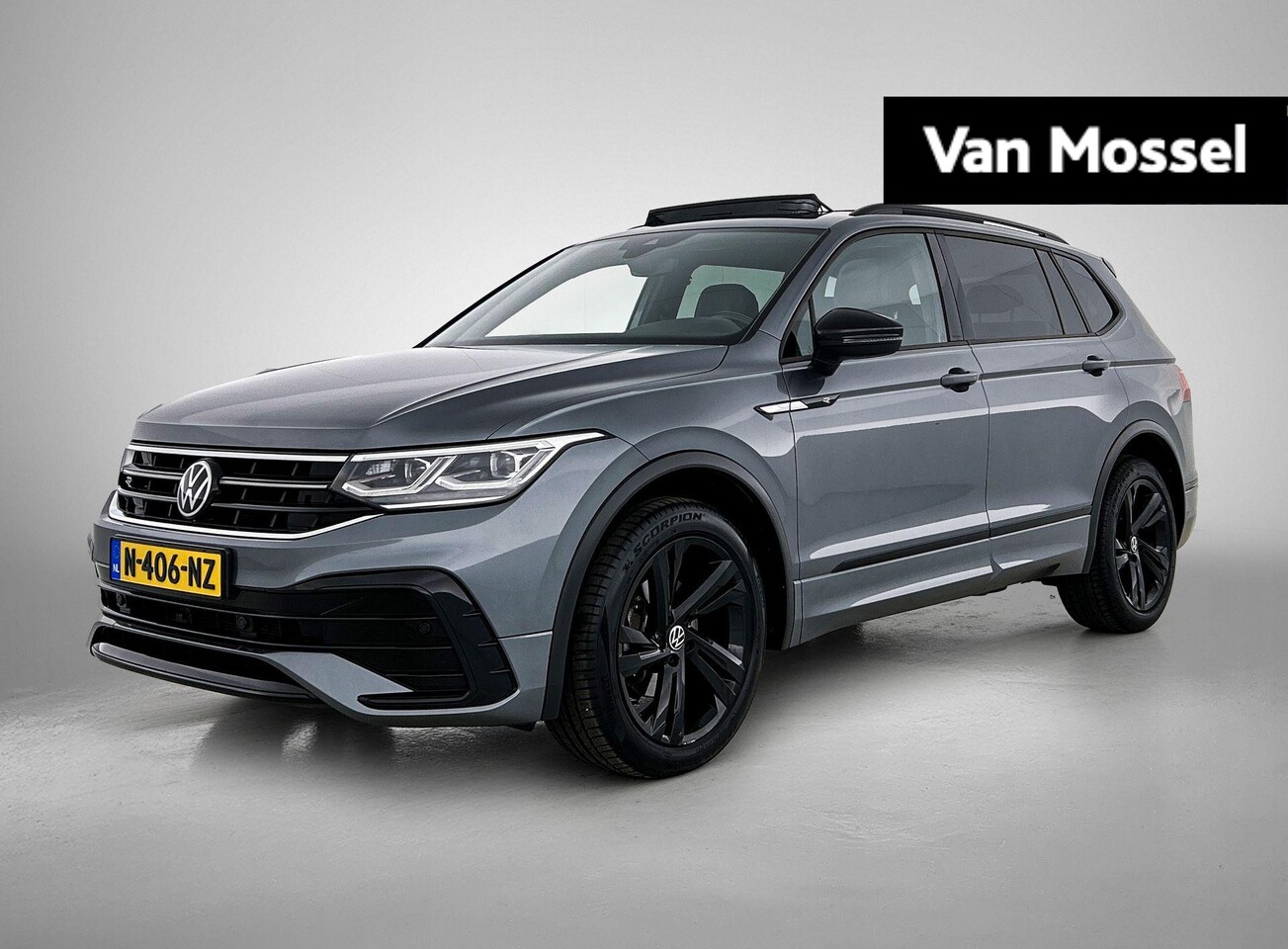 Volkswagen Tiguan Allspace - 1.5 TSI R-Line Business+ 7p. | Automaat | Navigatie | Trekhaak | Stoel/stuur verwarming | - AutoWereld.nl