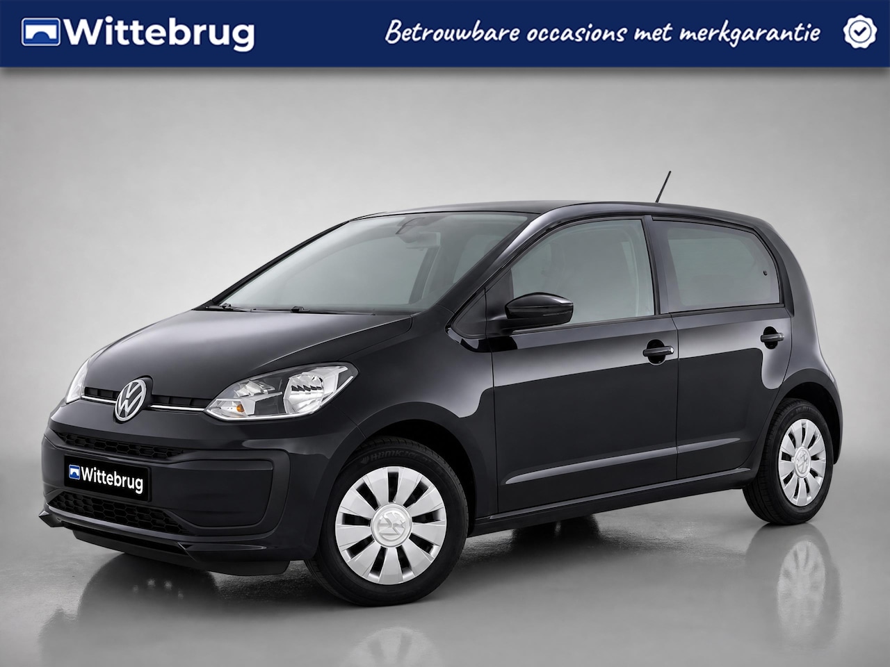 Volkswagen Up! - 1.0 / Airco / DAB / / Telefooninterface / Ruitbediening voor elektrisch P4 - AutoWereld.nl