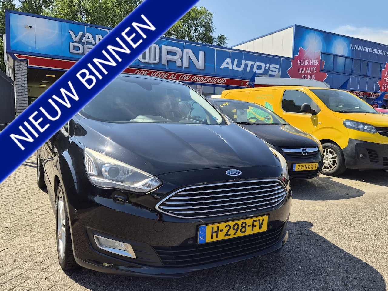 Ford C-Max - 1.0 Titanium Airco Trekhaak 17'' L.M.V Nw APK - AutoWereld.nl