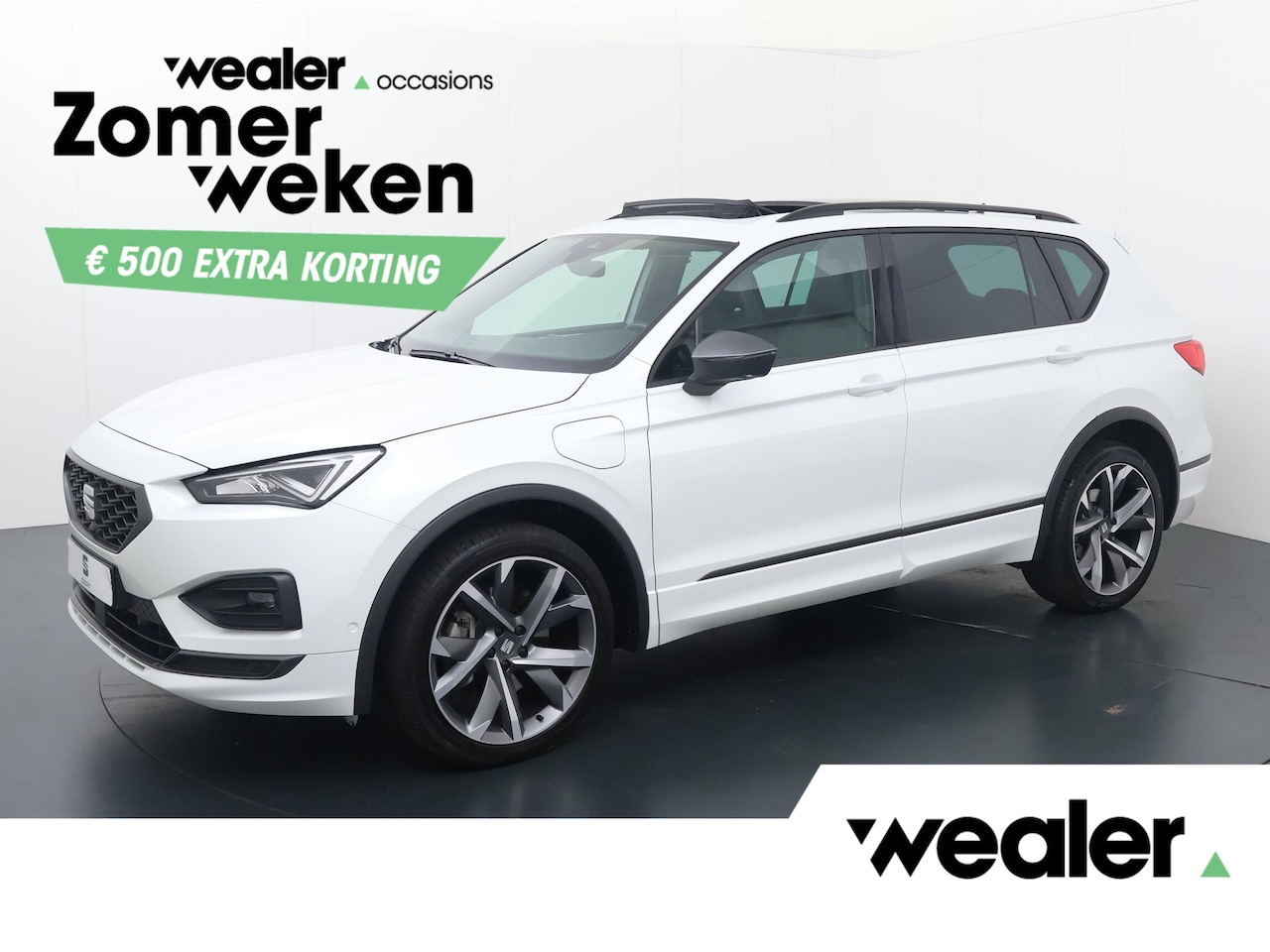 SEAT Tarraco - 1.4 TSI e-Hybrid PHEV FR Business Intense | 245 PK | SoH 99% | Panoramadak | Virtual pedal - AutoWereld.nl