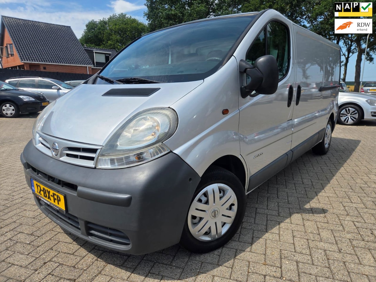 Nissan Primastar - 100.29-350 1.9CDi 2006. Airco/Marge/Trekhaak/Dubbele schuifdeur etc.. APK 07-2027 - AutoWereld.nl