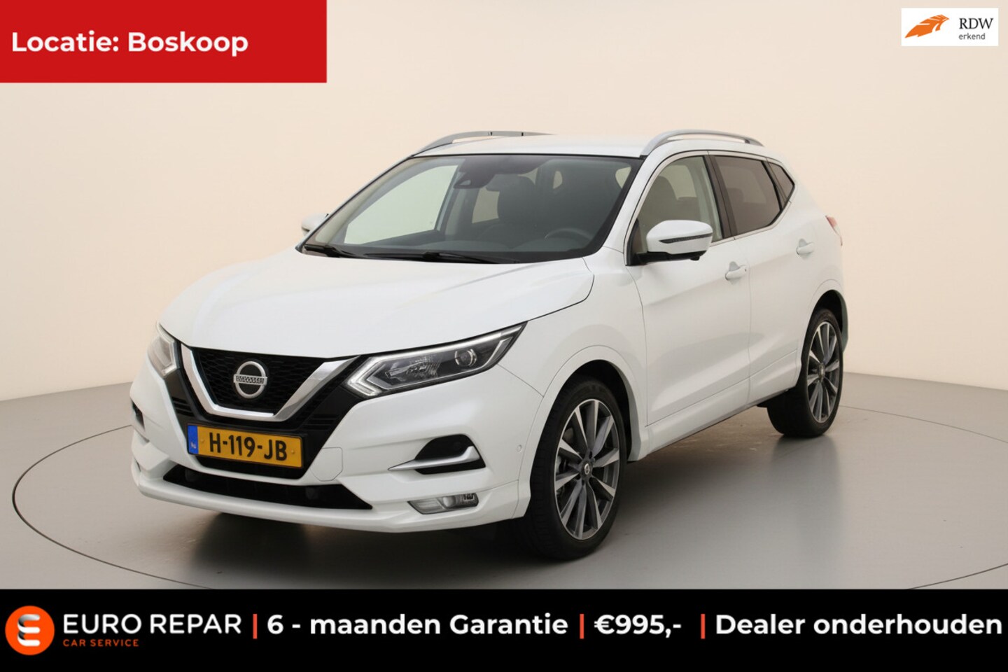 Nissan Qashqai - 1.3 DIG-T Tekna AUTOMAAT NL-AUTO NAP! - AutoWereld.nl