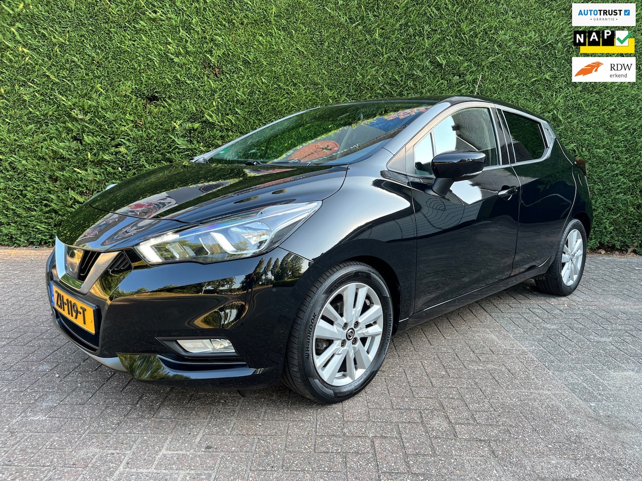 Nissan Micra - 1.0 IG-T N-Connecta 1.0 IG-T N-Connecta, Carplay, Key-less, Cruise, Camera, PDC, eerste eigenaar ! - AutoWereld.nl