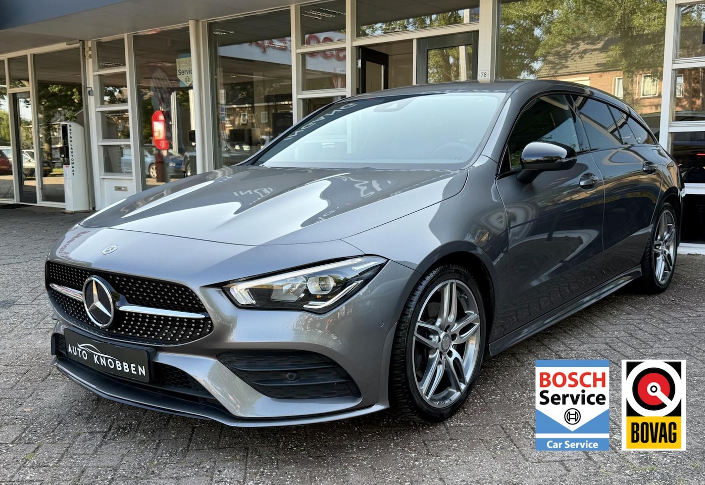 Mercedes-Benz CLA-klasse Shooting Brake - 200 AMG Line 200 AMG Line, Led, Navi, Leer, Lm.. - AutoWereld.nl