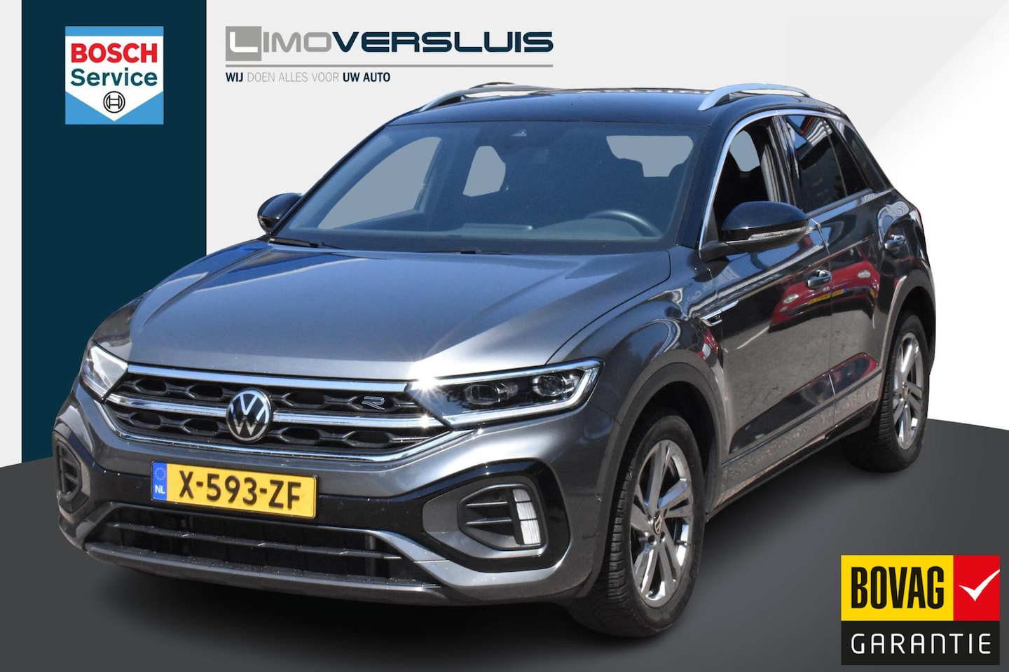 Volkswagen T-Roc - 1.0 TSI R-Line 12-2022 | Navigatie | Camera | Massagestoel | 12 mnd BOVAG garantie | Whats - AutoWereld.nl