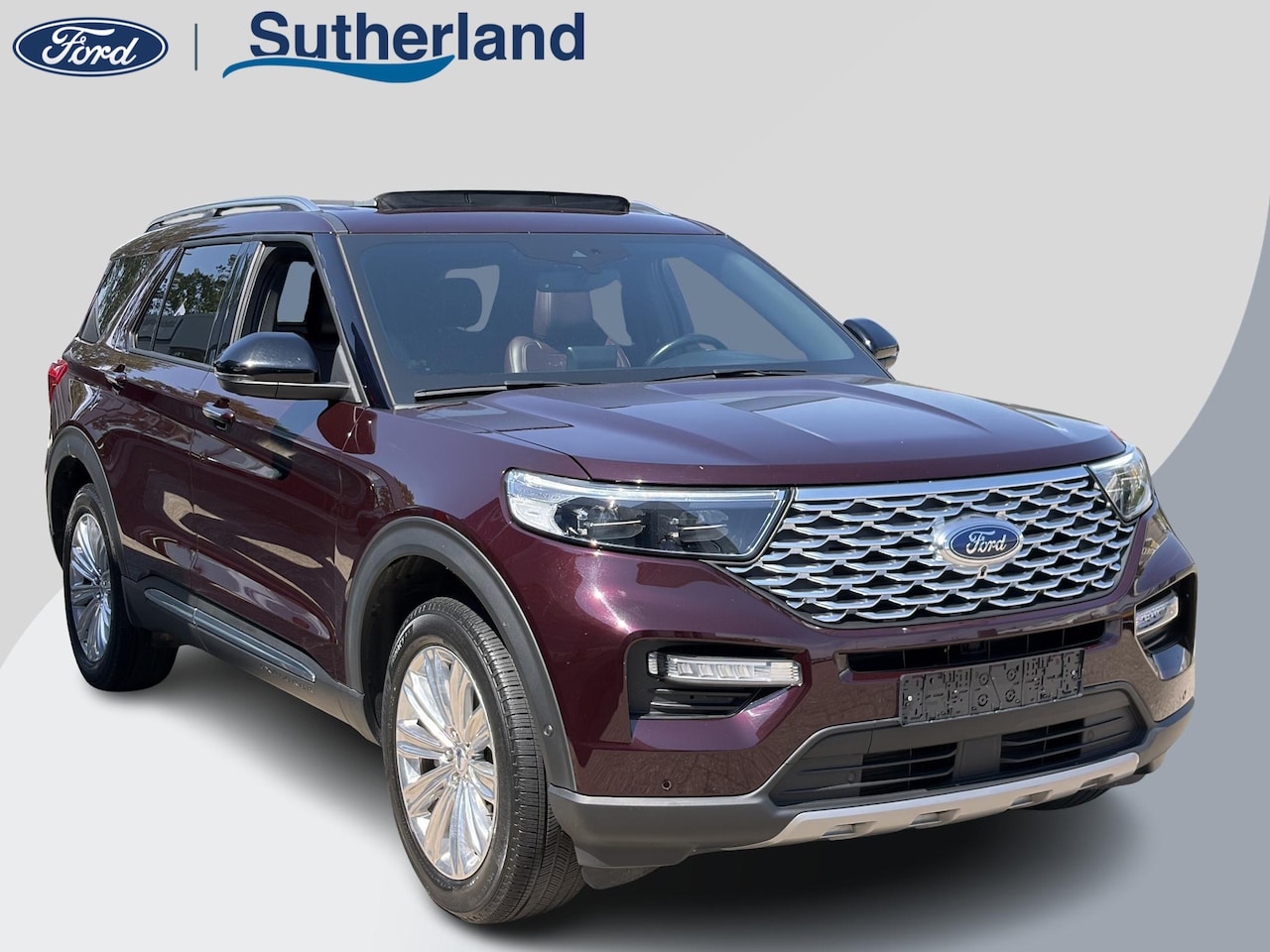 Ford Explorer - 3.0 V6 EcoBoost PHEV Platinum | Afneembare trekhaak | Panoramadak | Bang&Olufsen | 360 gra - AutoWereld.nl