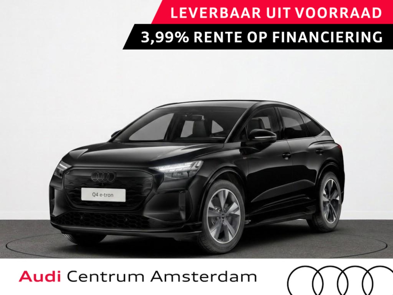 Audi Q4 e-tron - S edition e-tron 63 kWh 204 pk | Glazen panoramadak | Trekhaak | Techniekpakket plus | Opt - AutoWereld.nl