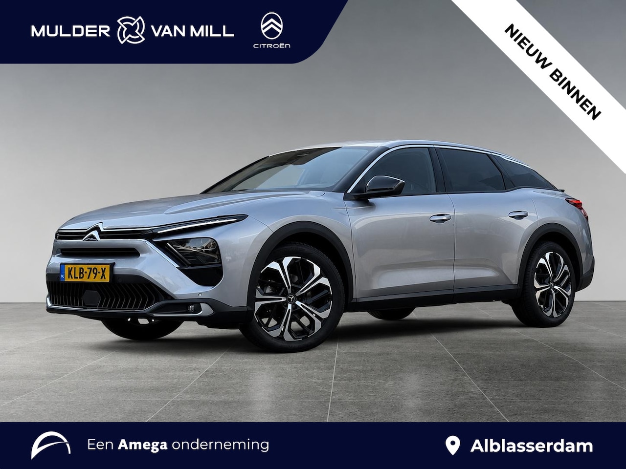 Citroën C5 X - Plus 1.2 Turbo 130pk EAT8 | HEAD-UP DISPLAY | LEDER | ADAPTIVE CRUISE | KEYLESS ENTRY | ST - AutoWereld.nl
