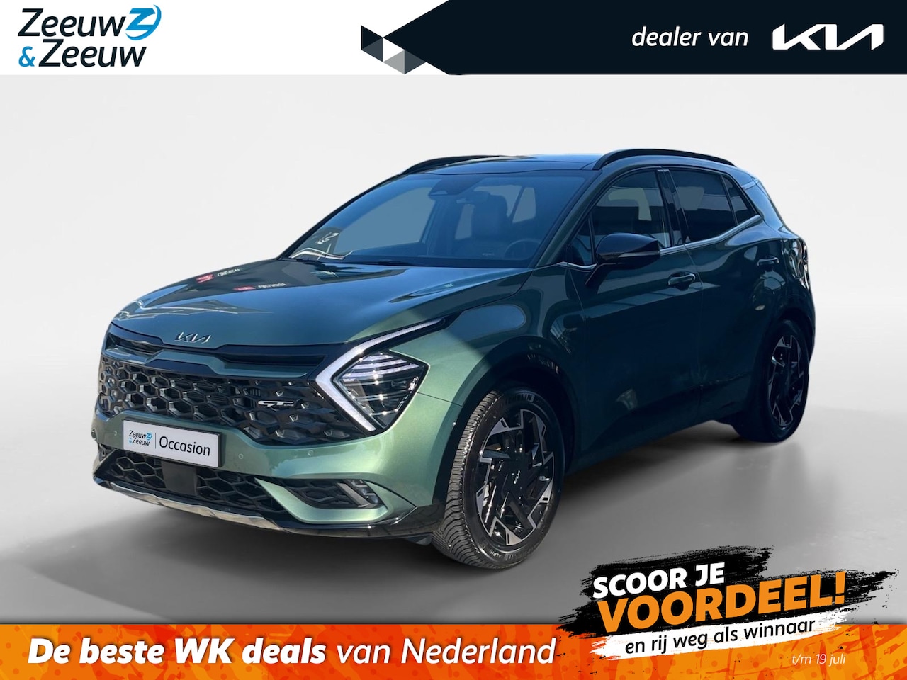 Kia Sportage - 1.6 T-GDi MHEV GT-Line | 1510 kg trekgewicht | Glazen schuif-/kanteldak | Elektrisch verst - AutoWereld.nl