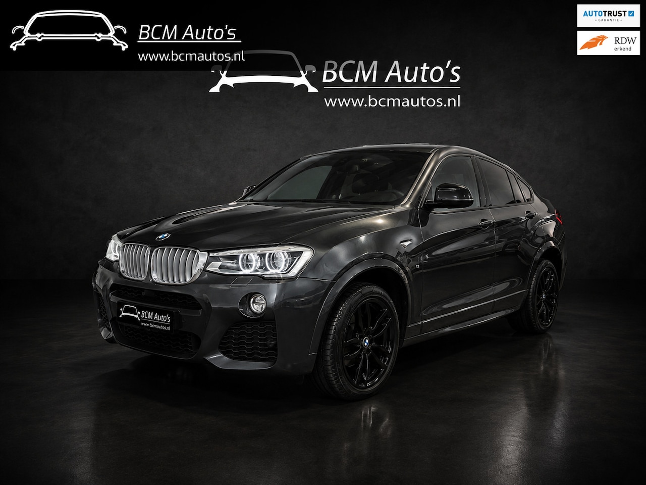 BMW X4 - XDrive28i M-Sport High Executive xLine Edition |Leer|Schuifdak|360Camera|LED|Navi|Stoelvw| - AutoWereld.nl