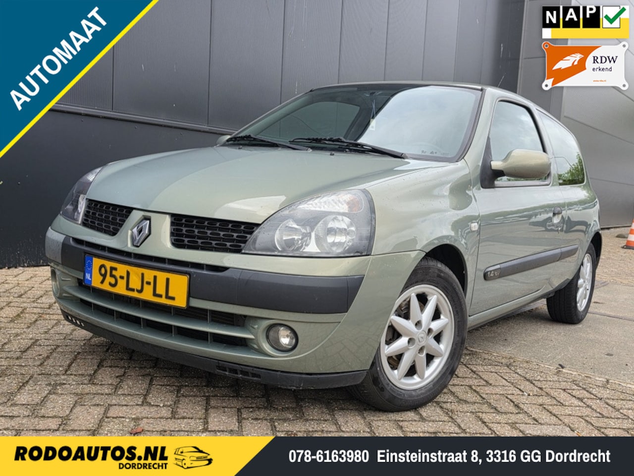 Renault Clio - 1.4-16V Privilège Automaat Airco Nw APK ✅ - AutoWereld.nl