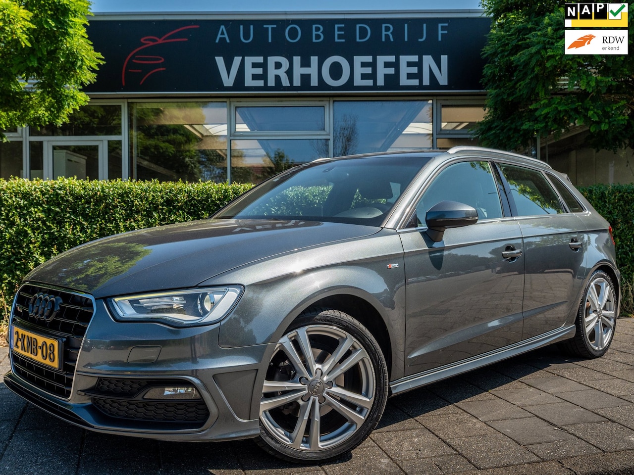 Audi A3 Sportback - 1.4 TFSI - AUTOMAAT - S-LINE - TREKHAAK - XENON - NAVIGATIE - CLIMATE/CRUISE CONTR - LEDER - AutoWereld.nl