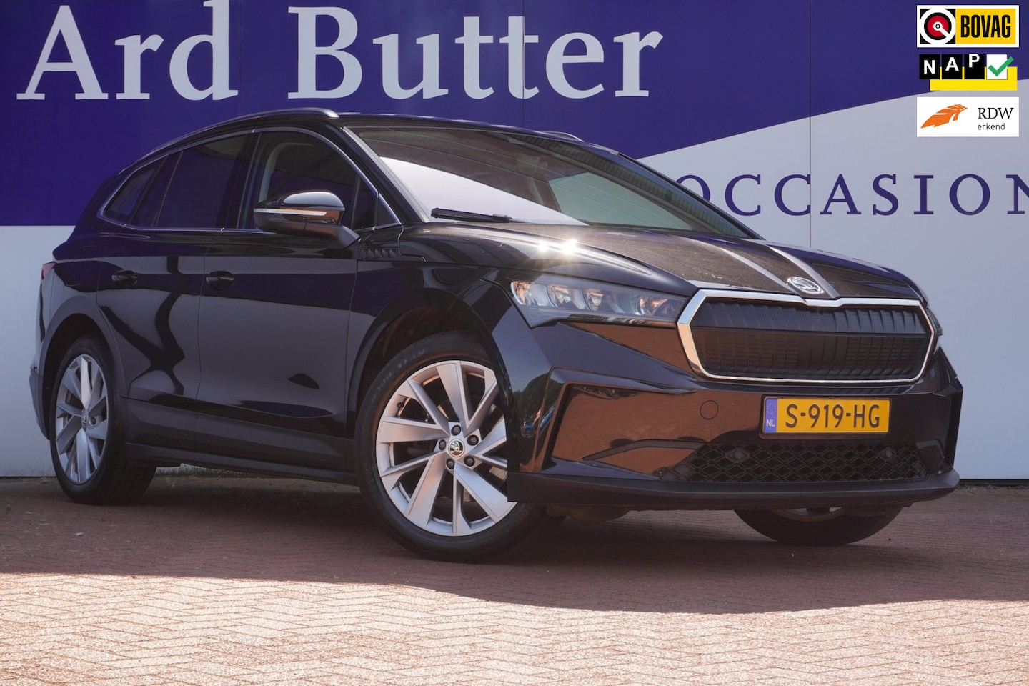 Skoda Enyaq iV - 60+Led+Navigatie+Camera+Leder+stoel-verw = 93% SOH = INCL BTW !! - AutoWereld.nl