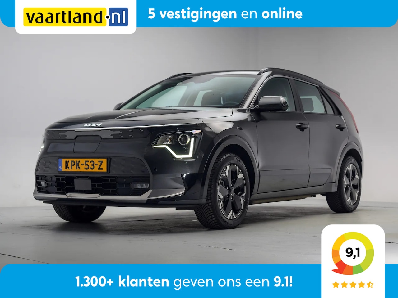 Kia e-Niro - DynamicLine 64.8 kWh 3-fase [ Navi Adapt.cruise Apple / Android Camera Stoel-en stuurverwa - AutoWereld.nl