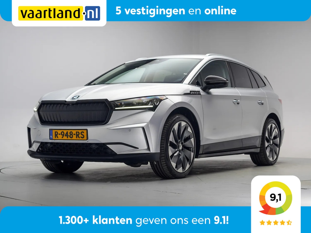 Skoda Enyaq iV - 80 Comfort Plus [ Navi Carplay / Android Stoelverwarming Half leder Camera ] - AutoWereld.nl
