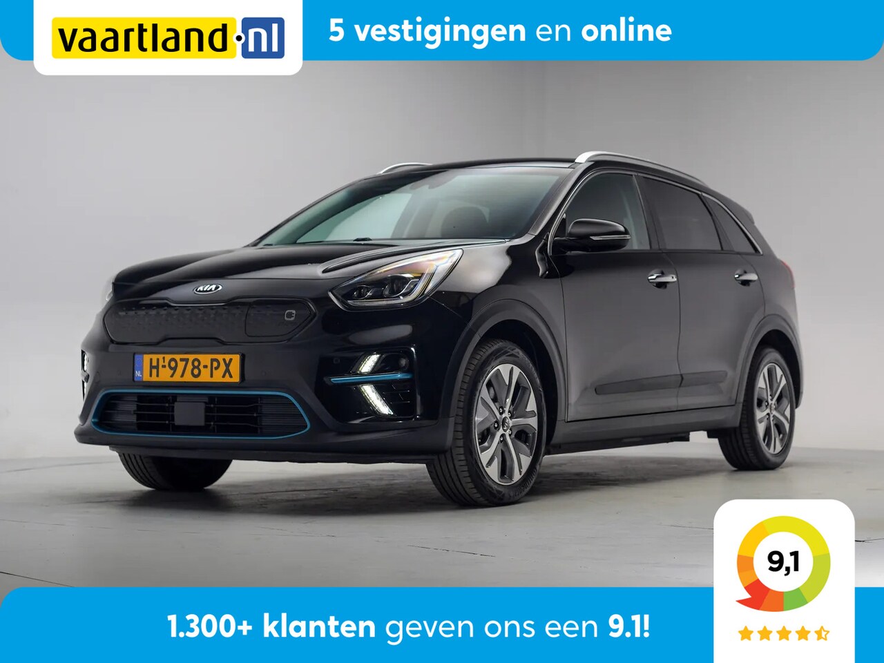 Kia e-Niro - ExecutiveLine 64 kWh 3-fase [ Leder JBL Adapt.cruise LED ] - AutoWereld.nl
