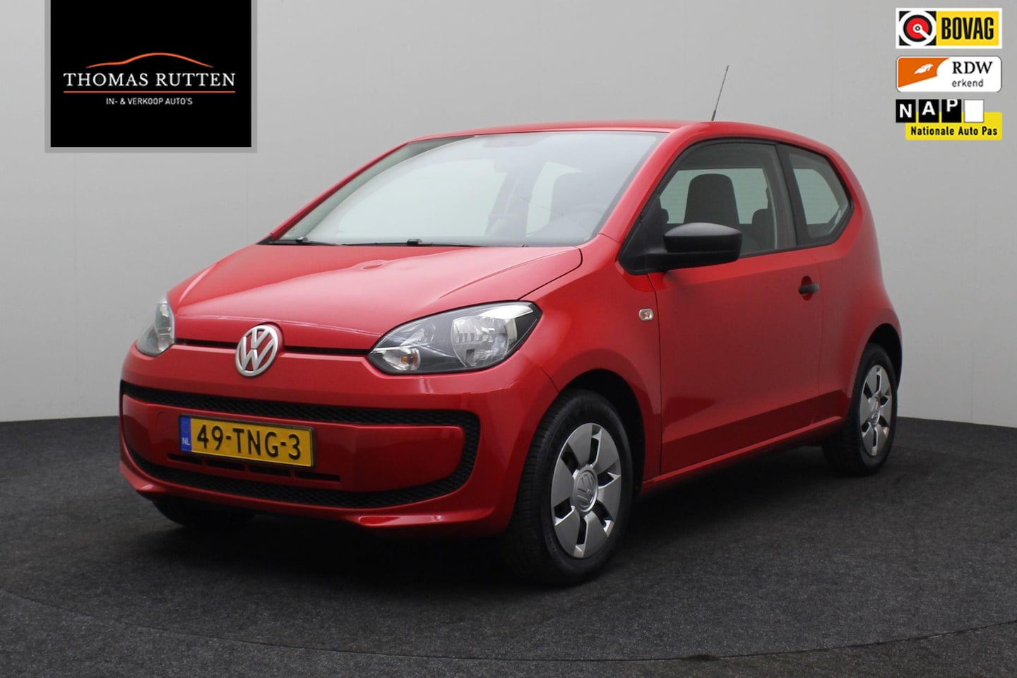 Volkswagen Up! - 1.0 take up! 2012 | Airco | Navigatie | Elektrische Ramen | Radio CD | Centrale Vergrendel - AutoWereld.nl