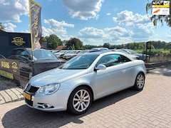 Volkswagen Eos - 2.0-16v FSI BOMVOL, AIRCO, LEDEREN BEKLEDING, 6BAK, NAVI, SCHUIFKANTELDAK, MET APK