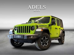 Jeep Wrangler Unlimited - 4xe 380 Rubicon Trekhaak Camera ACC Keyless Treeplanken