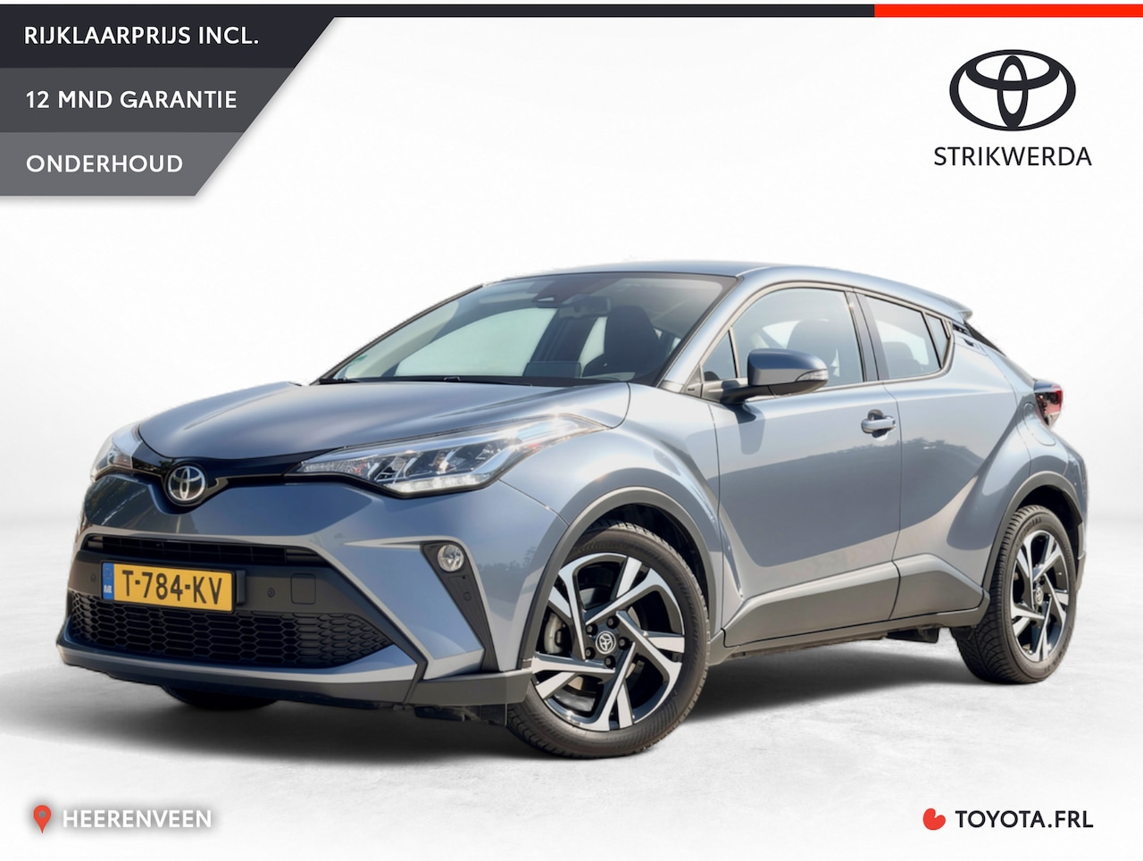 Toyota C-HR - 1.8 Hybrid Dynamic | Dodehoekdetectie | LED | Carplay | Adapt. cruise | Navi | - AutoWereld.nl