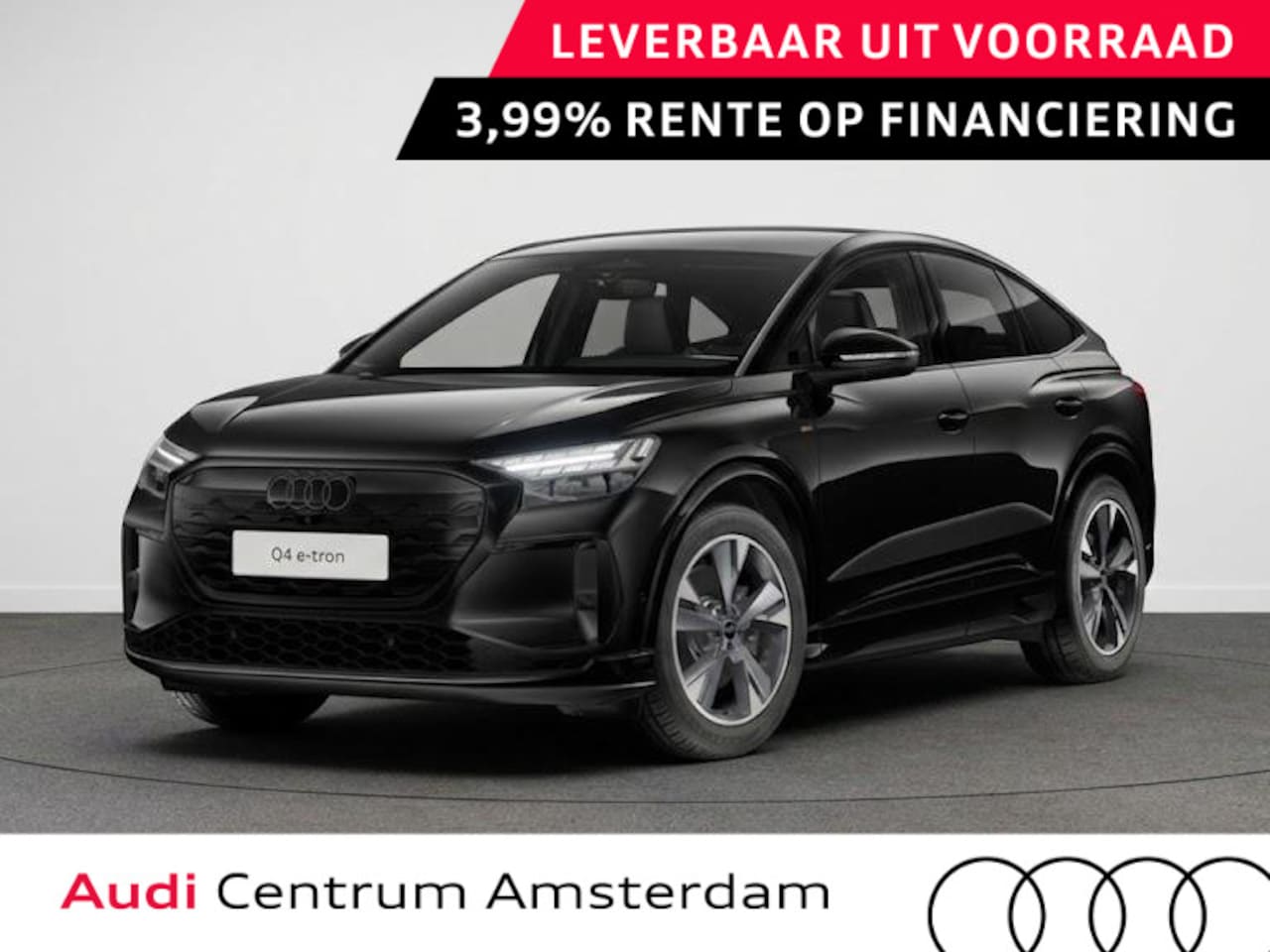 Audi Q4 e-tron - S edition e-tron 82 kWh 286 pk | Glazen panoramadak | Trekhaak | Techniekpakket plus | Opt - AutoWereld.nl