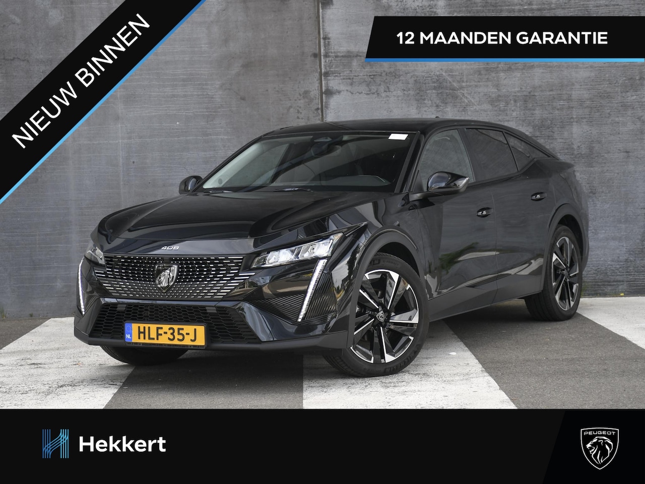Peugeot 408 - Allure 1.2 Hybrid 145pk Automaat ADAPT. CC | 19''LM | CAMERA | NAVI | DAB | APPLE-CARPLAY - AutoWereld.nl
