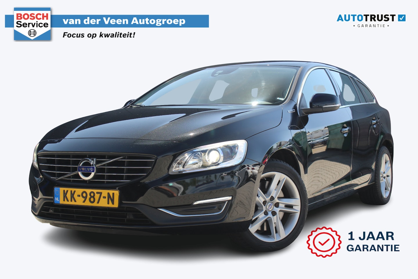 Volvo V60 - 2.4 D6 Twin Engine Momentum | Incl. 12 maanden garantie | SOH 97.3% | Voorstoelen verwarmd - AutoWereld.nl