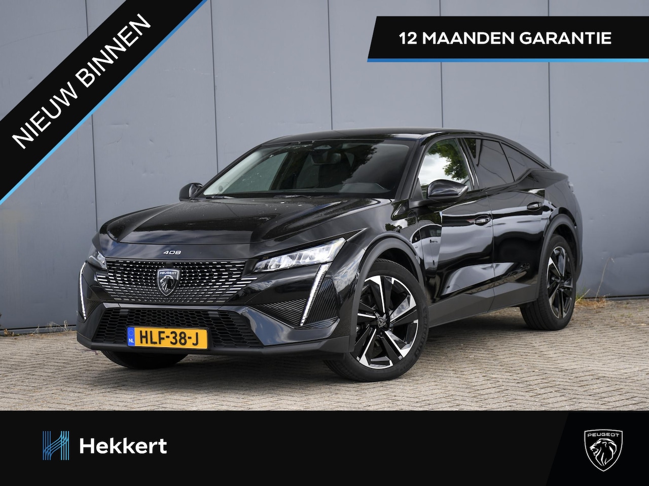 Peugeot 408 - Allure 1.2 Hybrid 145pk Automaat ADAPT. CC | 19''LM | CAMERA | NAVI | DAB | APPLE-CARPLAY - AutoWereld.nl