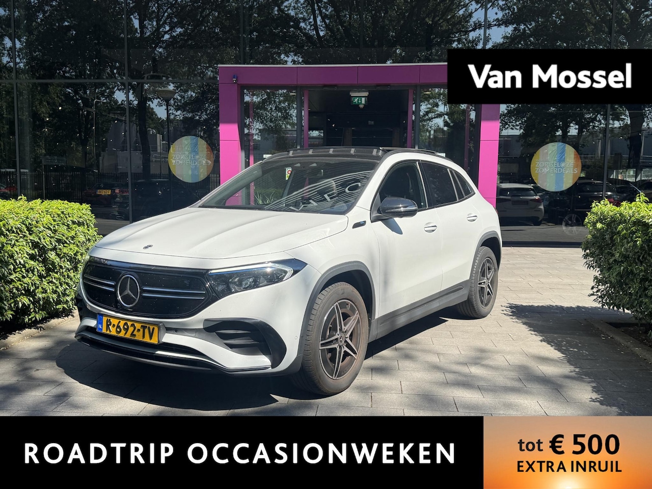 Mercedes-Benz EQA - 250 Business Solution AMG 67 kWh | WORDT VERWACHT | PANORAMADAK | 360 CAMERA | SFEERVERLIC - AutoWereld.nl