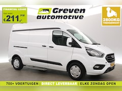 Ford Transit Custom - 2.0 TDCI L2H2 | 2800kg Trekgew. | Airco | Cruise | 3 Zits | Parkeersensoren | LED
