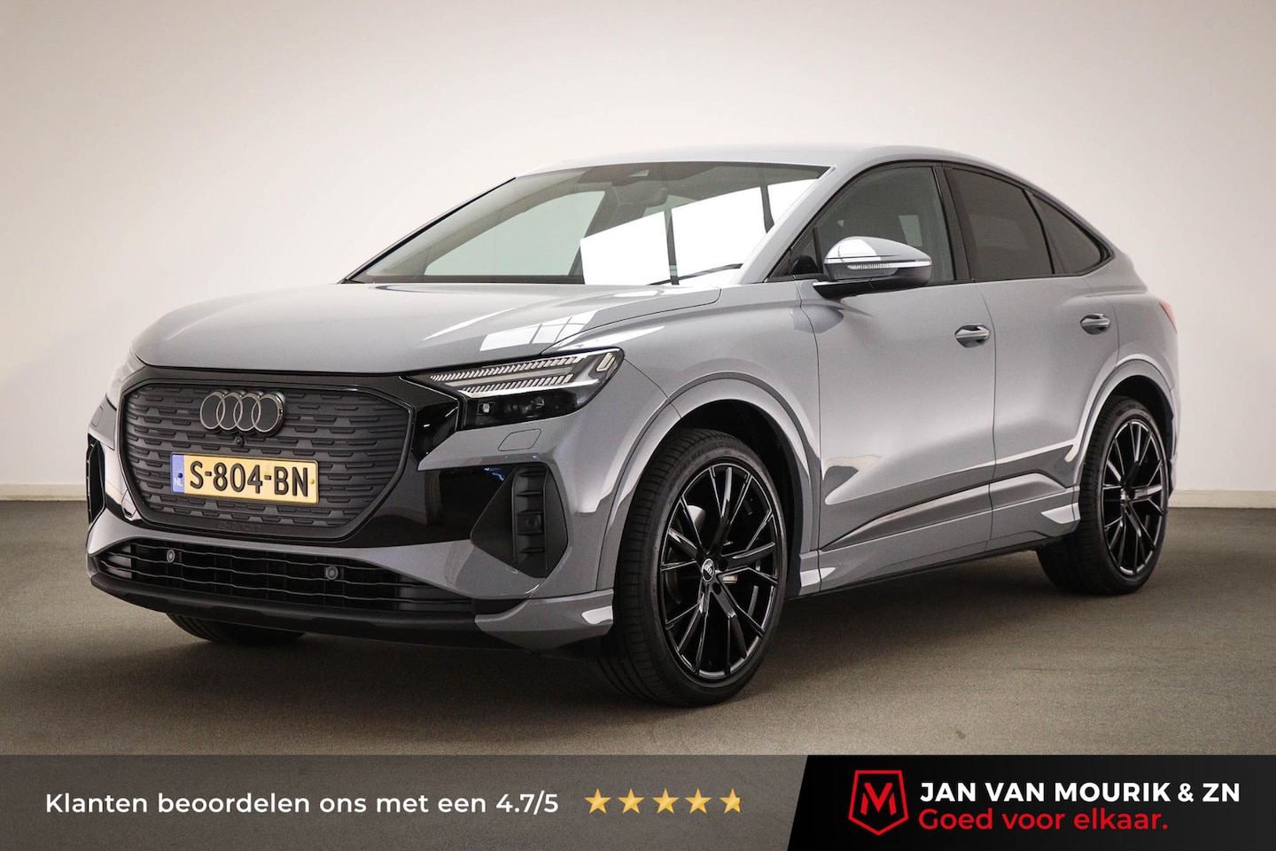 Audi Q4 Sportback e-tron - 35 Advanced edition 55 kWh | SOH 91% | LEDER | STOELVERWARMING | SONOS DAB | APPLE | CAMER - AutoWereld.nl