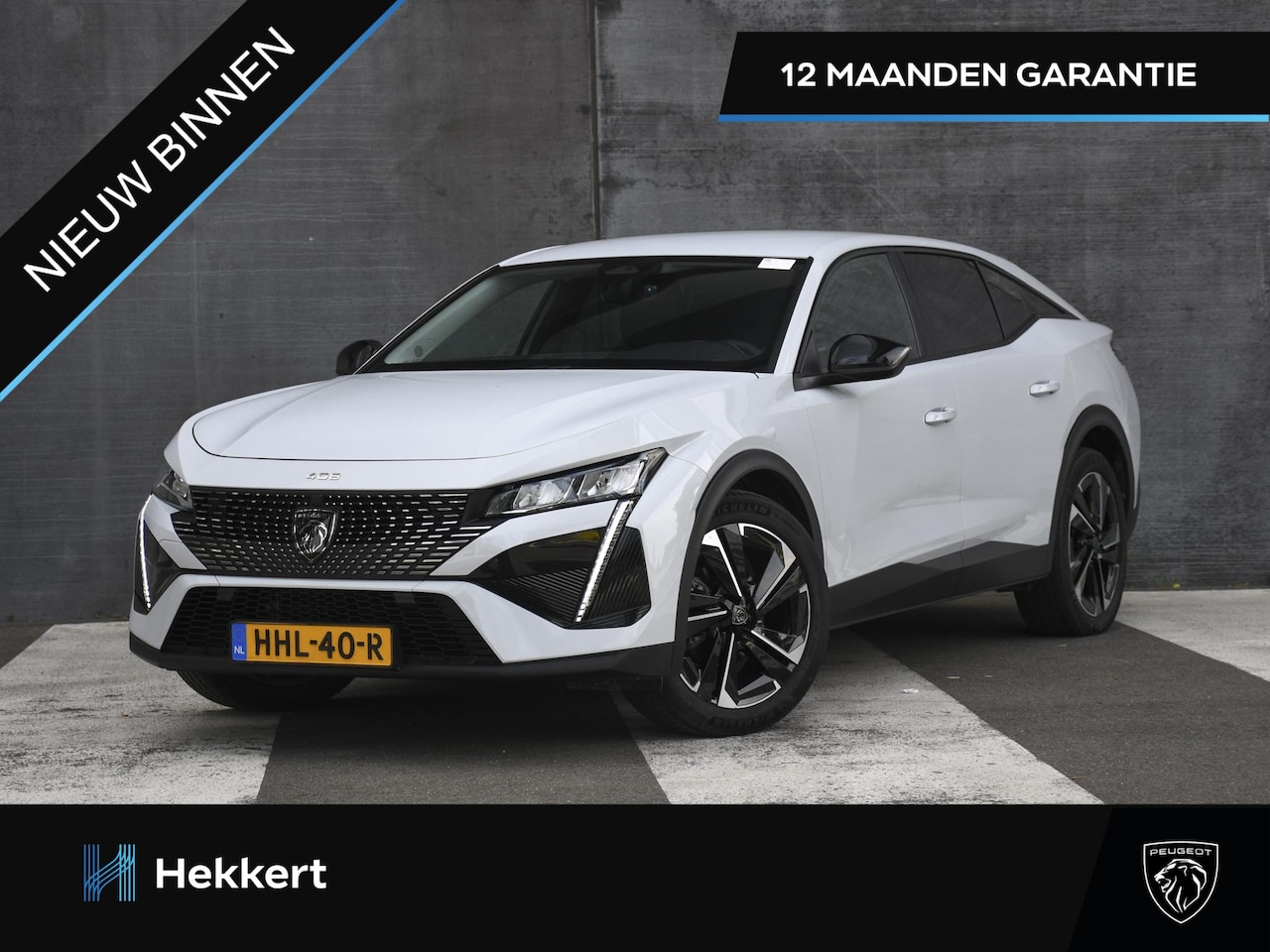 Peugeot 408 - Allure 1.2 Hybrid 145pk Automaat ADAPT. CC | 19''LM | CAMERA | NAVI | DAB | APPLE-CARPLAY - AutoWereld.nl