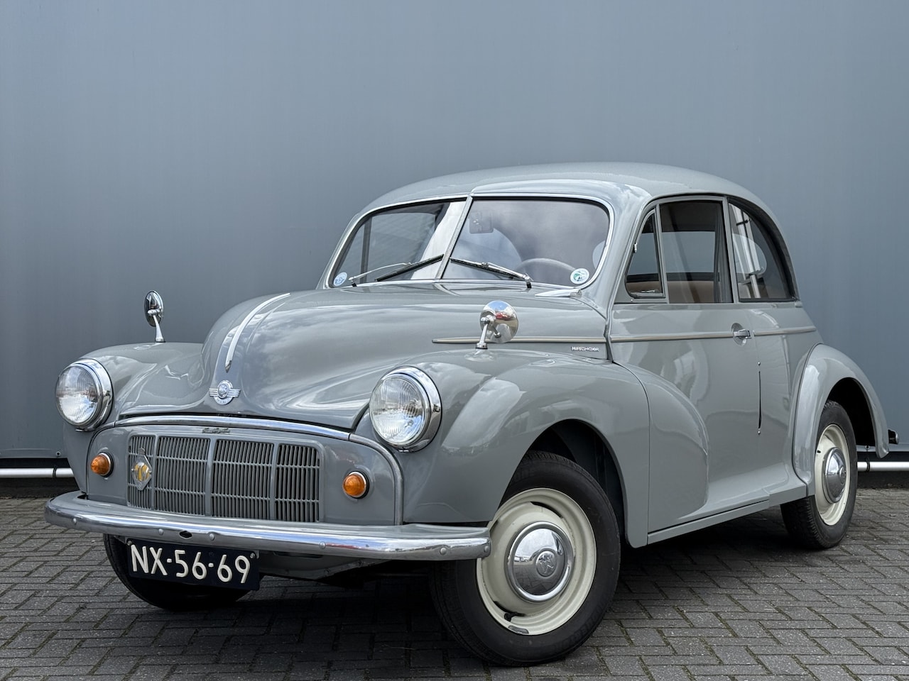 Morris Minor - BJR 1953 27 PK CLAYTON HEATER | ZIJKLEPMOTOR | AUTOTRON ROSMALEN | NETTE AUTO! - AutoWereld.nl