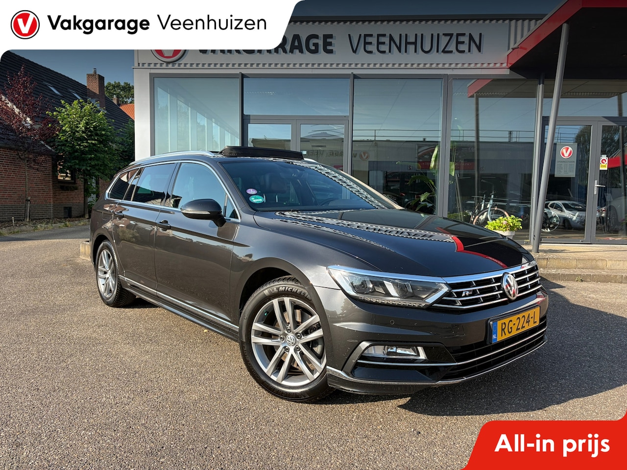 Volkswagen Passat Variant - 1.4 TSI Highline Business R|Rijklaar prijs|Pano dak|Trekhaak|Carplay|Virtual|Stoelverw.| - AutoWereld.nl