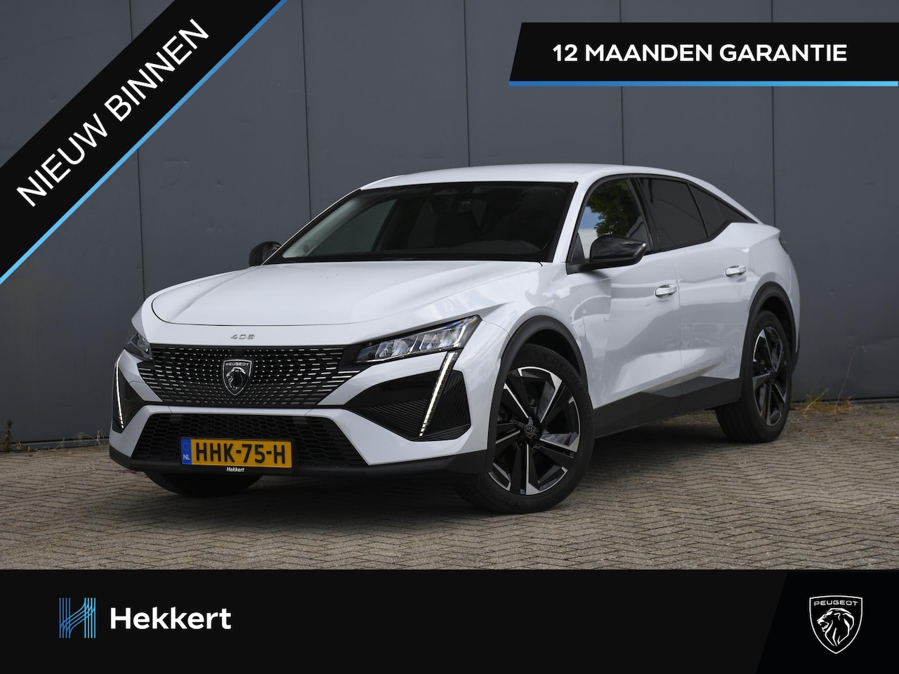 Peugeot 408 - Allure 1.2 Hybrid 145pk Automaat ADAPT. CC | 19''LM | CAMERA | NAVI | DAB | APPLE-CARPLAY - AutoWereld.nl