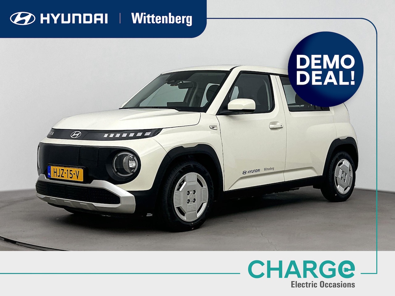 Hyundai Inster - E-Motion 49 kWh | Tot 370km actieradius | 3-Fasen | Snelladen | Bluelink app | Navigatie | - AutoWereld.nl