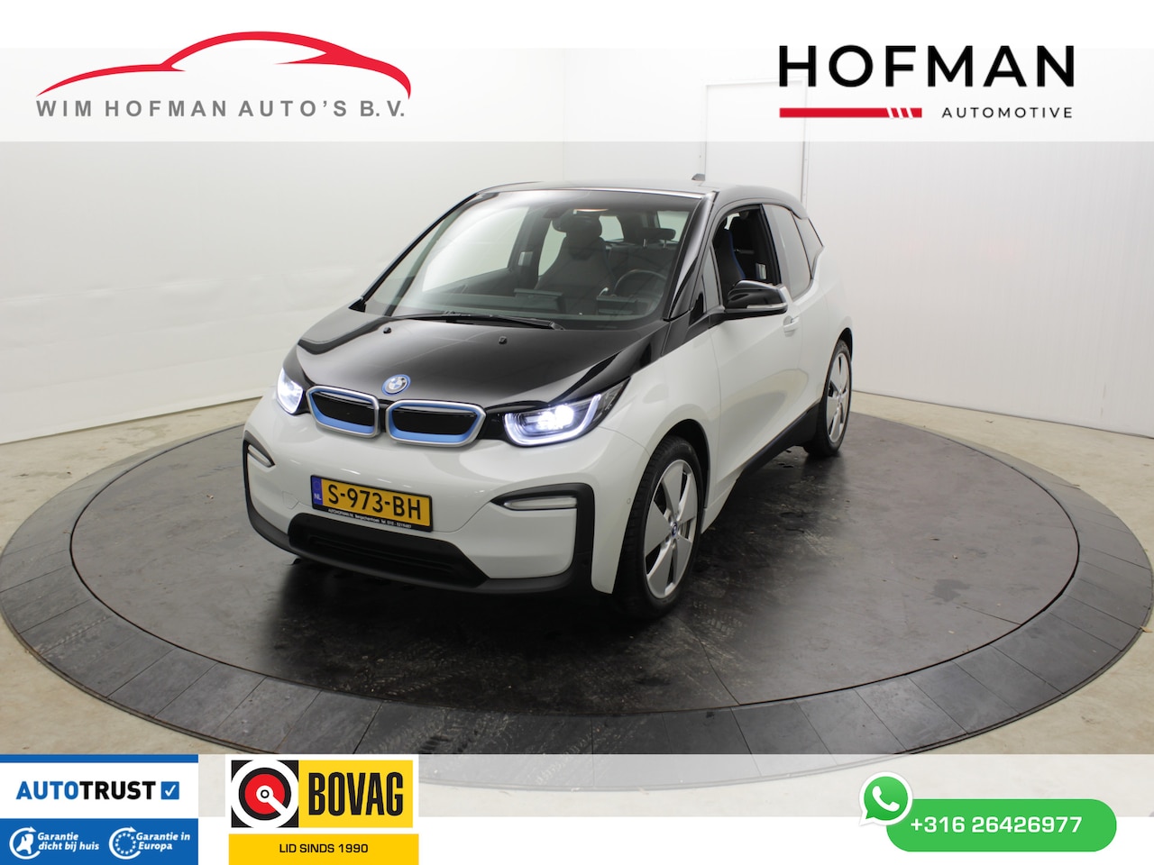 BMW i3 - Exec. 120Ah 42Kwh Warmtepomp Camera Navi Stoelverw - AutoWereld.nl