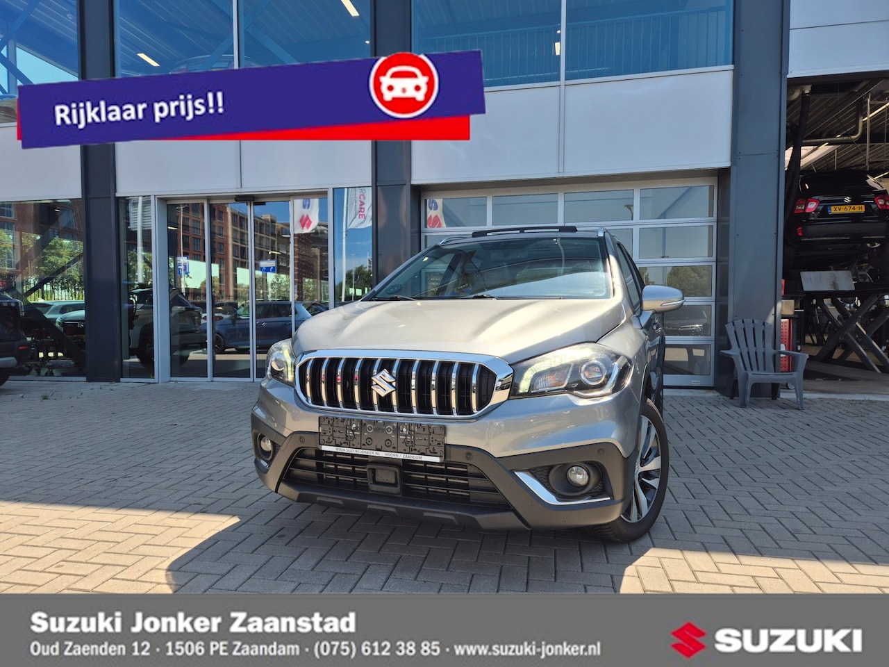 Suzuki S-Cross - 1.4 Boosterjet Smart Hybrid Stijl Panodak - AutoWereld.nl