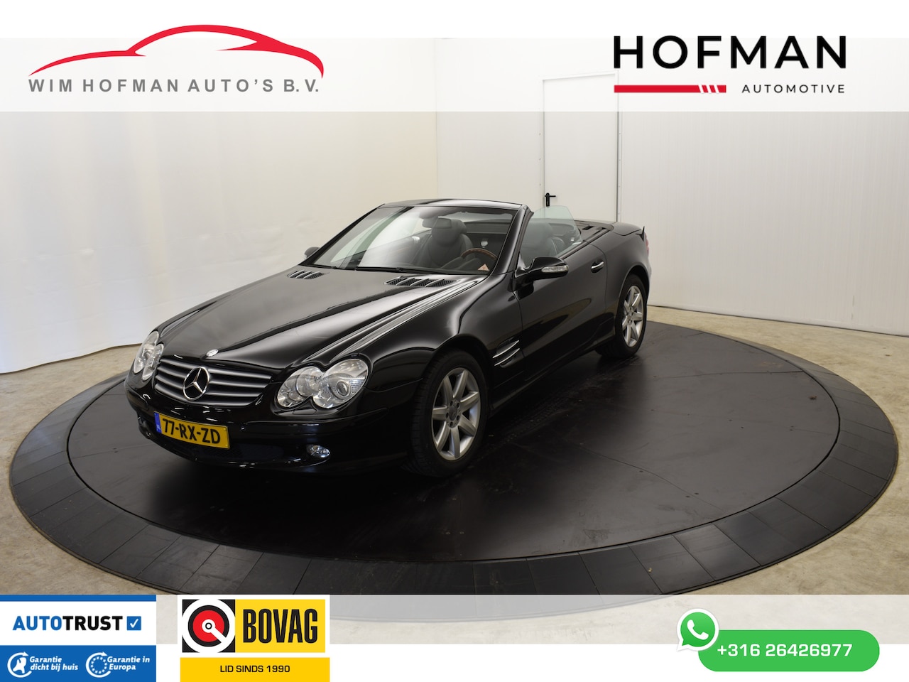 Mercedes-Benz SL-klasse Cabrio - 500 V8 306PK Youngtimer Navi Clima Leer PDC - AutoWereld.nl