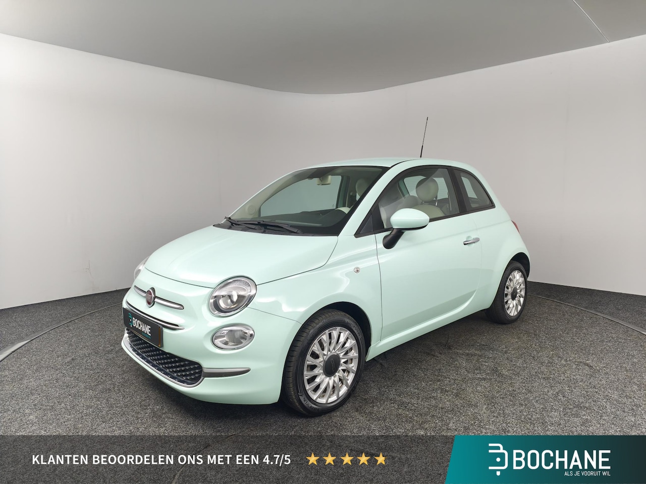Fiat 500 - 1.0 Hybrid Lounge | Airco | - AutoWereld.nl