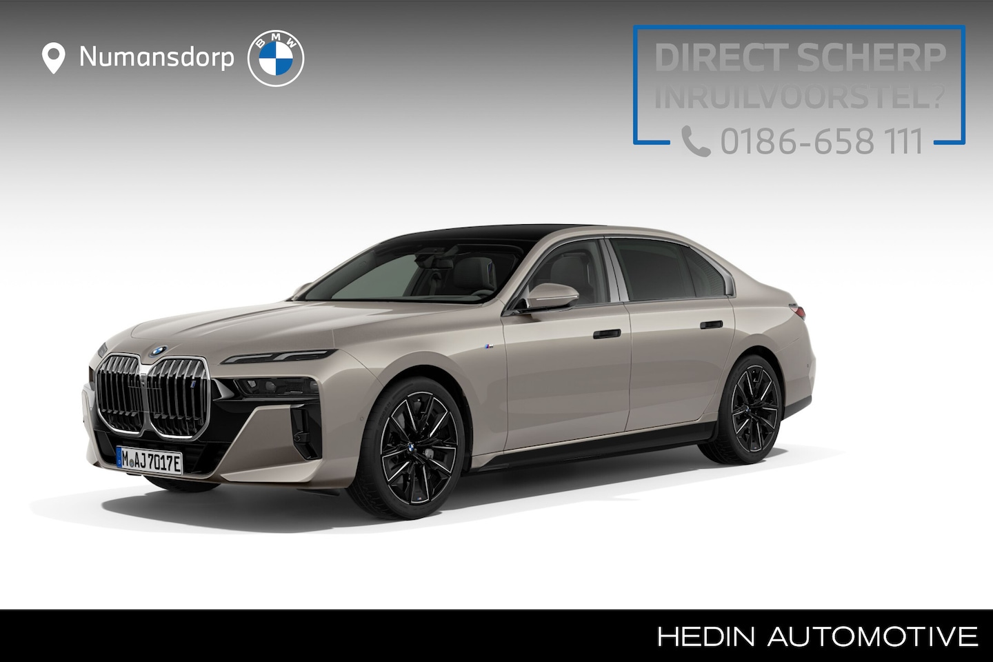 BMW i7 - eDrive50 | M-Sport | 21" | Iconic glow | Tv achter | Act. Steering | Driv. Ass. Prof. - AutoWereld.nl