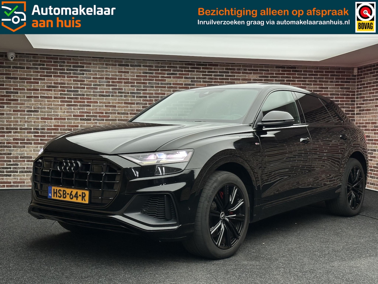 Audi Q8 - 55 TFSI e quattro Pro S-Line | Dak| Lichtvering| Adaptive cruise| - AutoWereld.nl
