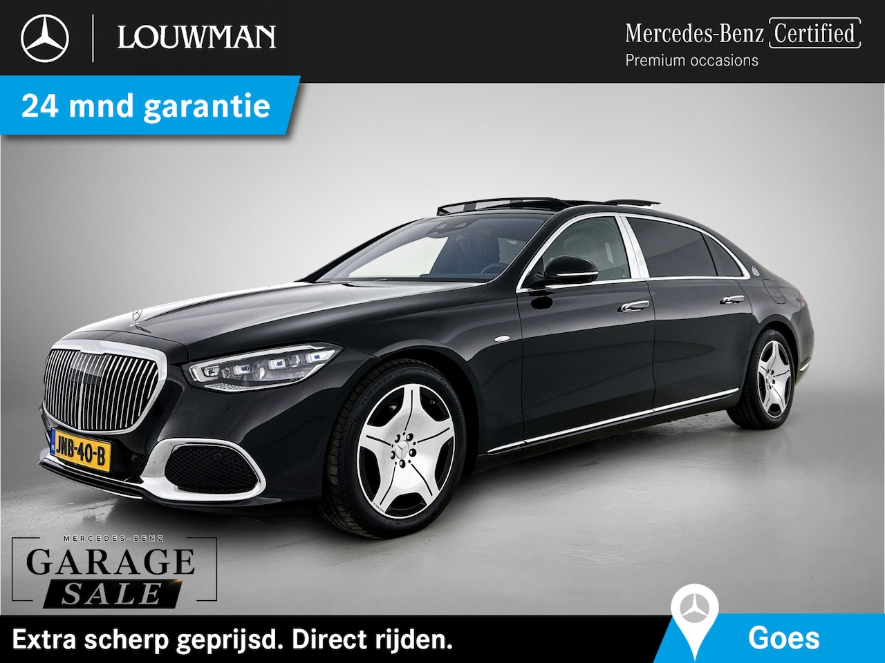 Mercedes-Benz S-klasse - 580 e 4MATIC Maybach | Glas coating Protech Evo+ | 368 pk | Exclusief pakket | Alarm Klass - AutoWereld.nl